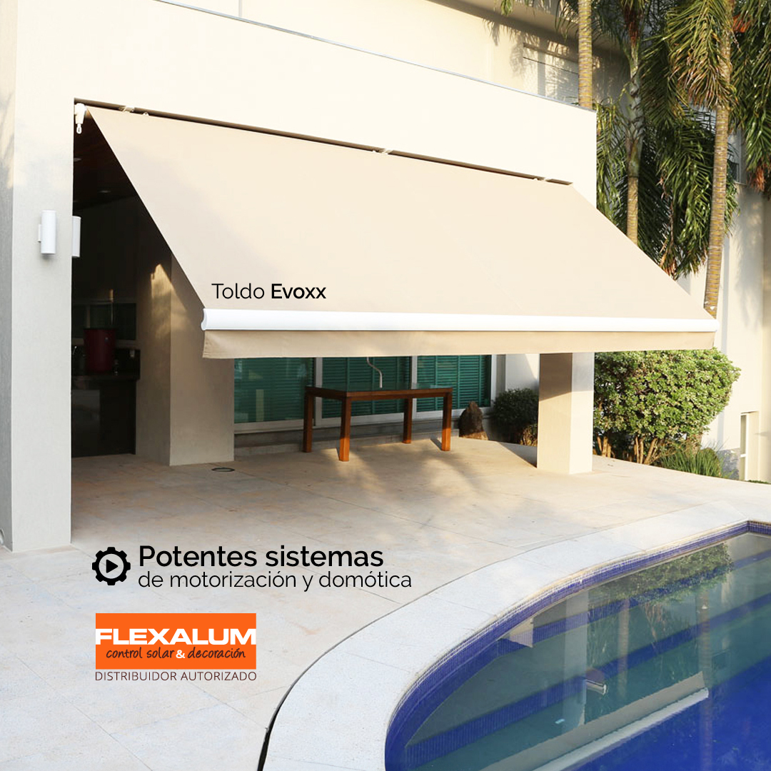 Toldo Proyectante Evoxx de FLEXALUM