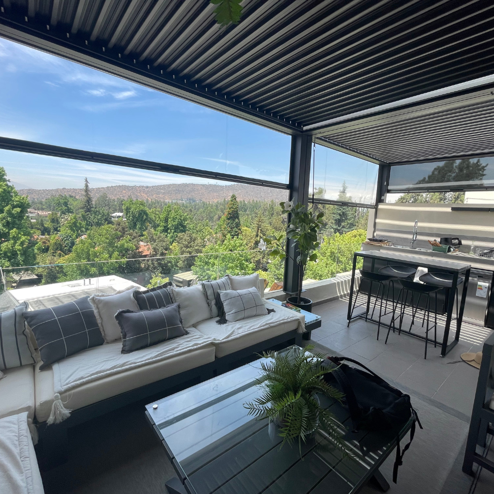 Toldo Exterior Ziptrak PVC